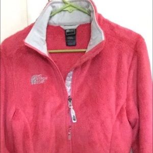 Women's pink Osito The North Face jacket